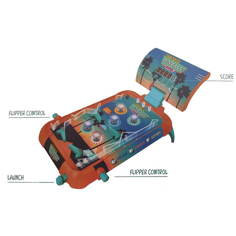 Flipperkast - Pinball Machine - 53X26 Cm - Tafelmodel Spellen & Puzzels Joy&Bloom