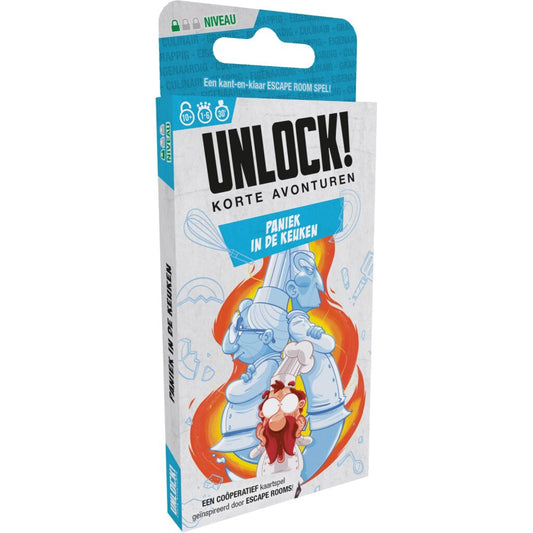 Space Cowboys Unlock! Korte Avonturen Paniek In De Keuken Default Title Diverse Spellen Joy&Bloom