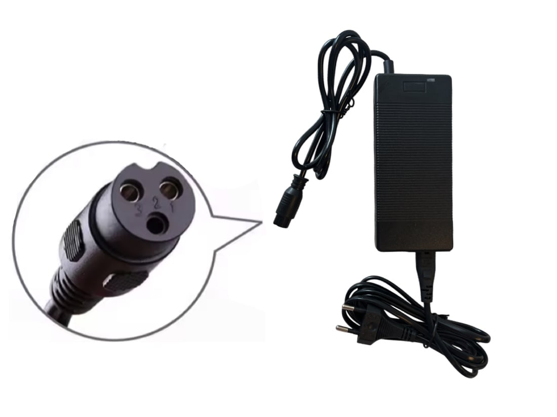 36 Volt 2Ah Oplader, Gx16 3-Gats Aansluiting Default Title Oplader Joy&Bloom