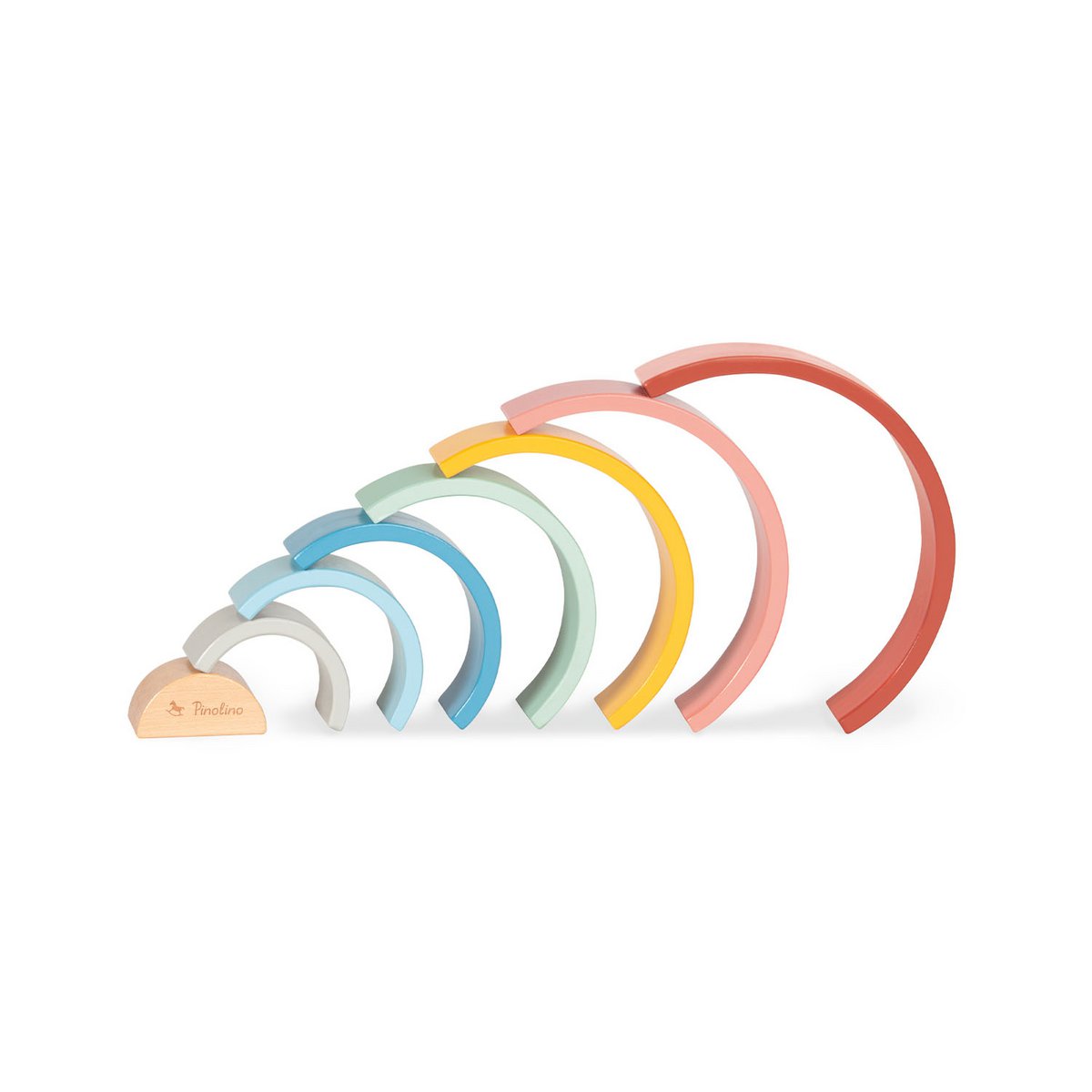 Houten regenboog "ruby"