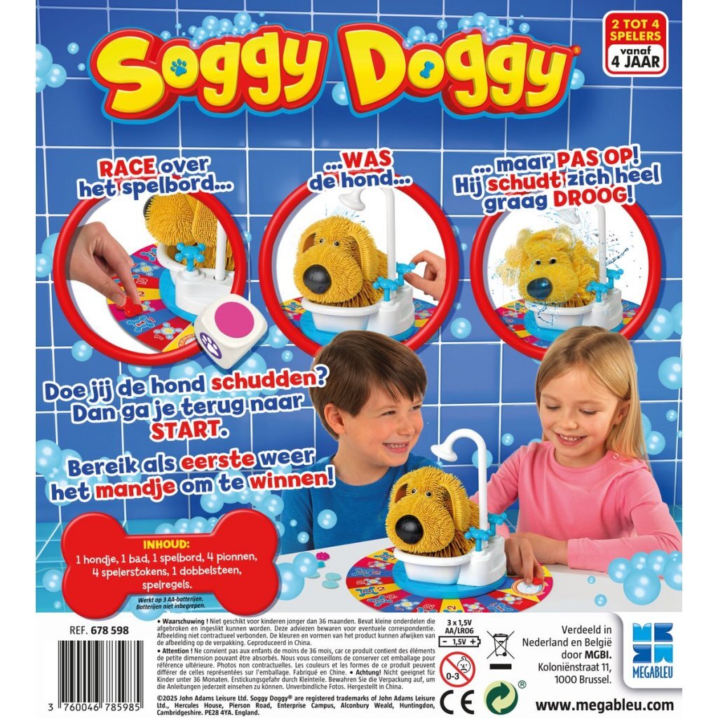 Megableu Soggy Doggy Actiespellen Joy&Bloom
