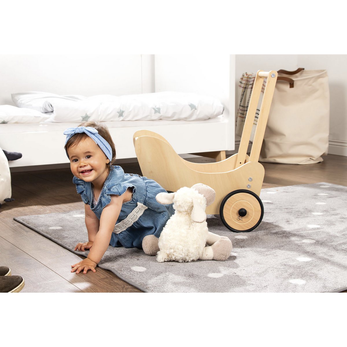 Poppenwagen "Sarah" Joy&Bloom