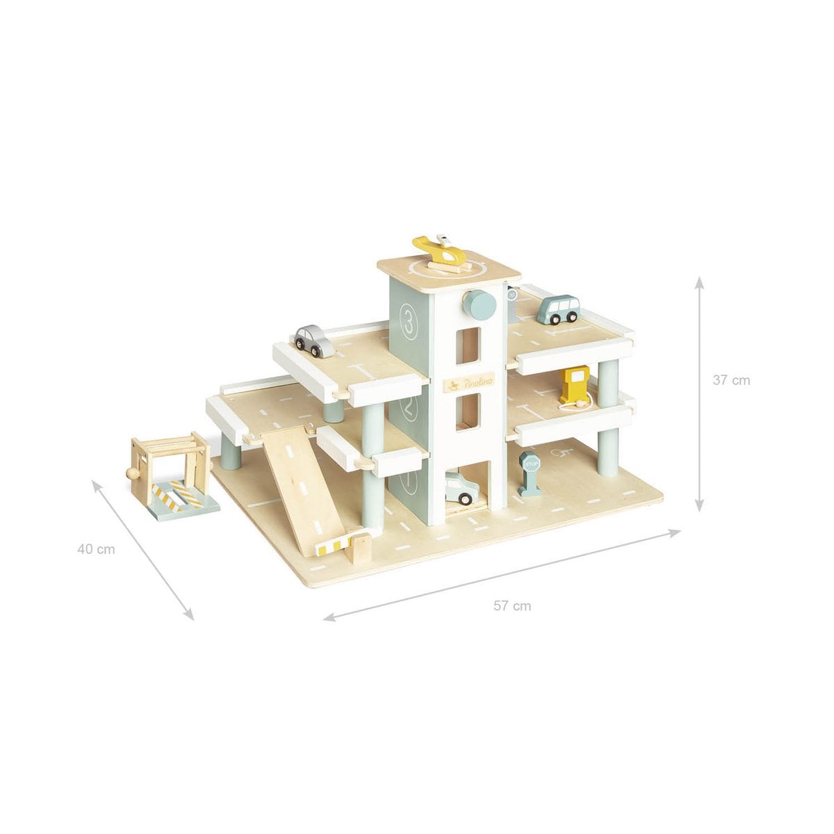Parkeergarage "Kurt" met accessoires