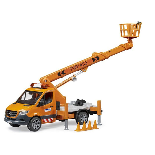 Bruder Vrachtwagen Mercedes-Benz Sprinter Met Werkplatvorm Default Title Bruder Joy&Bloom