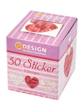 Avery Av-56813 Decosticker Box Harten 3 Designs Default Title Hobby + Knutselen Joy&Bloom