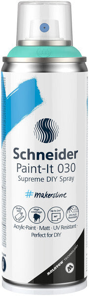 Schneider S-Ml03050034 Supreme Diy Spray Paint-It 030 Turquoise 200Ml Default Title Spuitbusverf Joy&Bloom