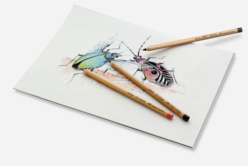 Faber Castell Fc-112124 Pastelpotlood Faber-Castell Pitt Metalen Etui A 24 Stuks Pastelpotloden Joy&Bloom
