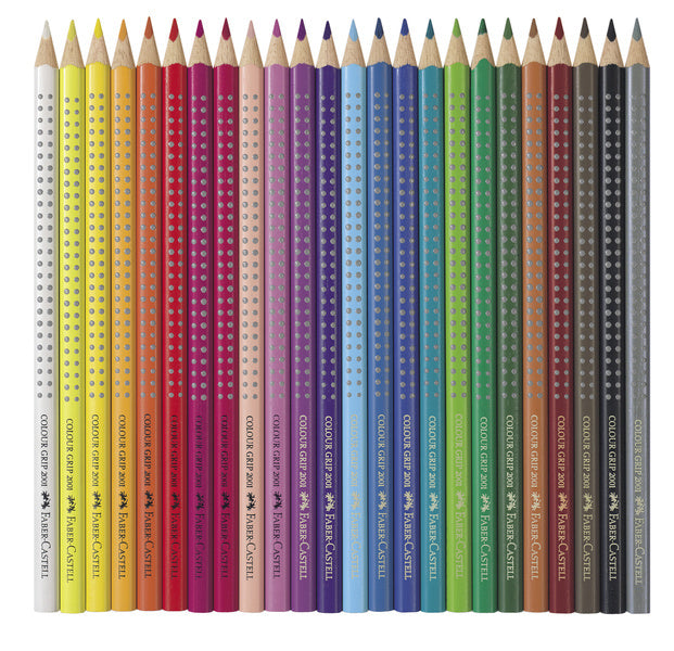 Faber Castell Fc-112423 Kleurpotlood Faber-Castell Grip Metalen Etui A 24 Stuks Kleurpotloden Joy&Bloom
