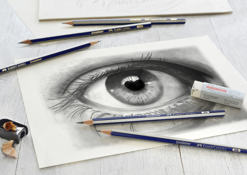 Faber Castell Fc-114000 Grafietset Faber-Castell Goldfaber 8-Delig Grafietpotloden Joy&Bloom