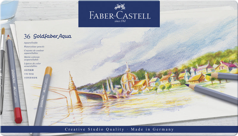 Faber Castell Fc-114636 Aquarelkleurpotlood Faber-Castell Goldfaber Etui 36 Stuks Default Title Aquarelpotloden Joy&Bloom