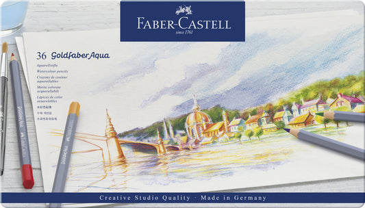 Faber Castell Fc-114636 Aquarelkleurpotlood Faber-Castell Goldfaber Etui 36 Stuks Default Title Aquarelpotloden Joy&Bloom
