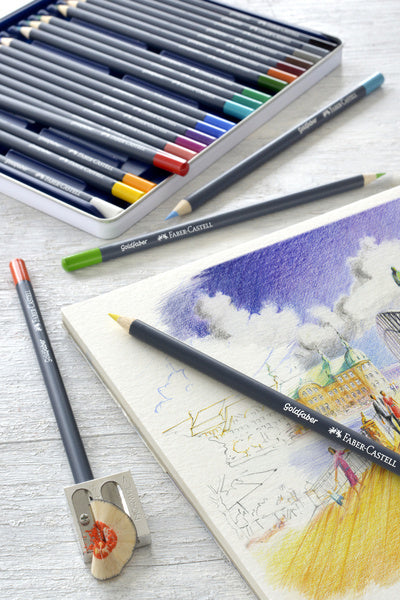 Faber Castell Fc-114712 Kleurpotlood Faber-Castell Goldfaber Etui À 12 Stuks Kleurpotloden Joy&Bloom