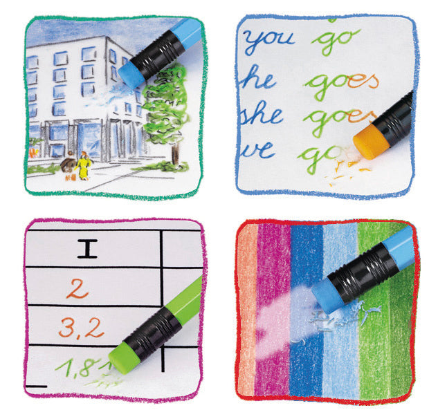 Faber Castell Fc-116612 Kleurpotlood Uitgumbaar Etui 12 Stuks Kleurpotloden Joy&Bloom