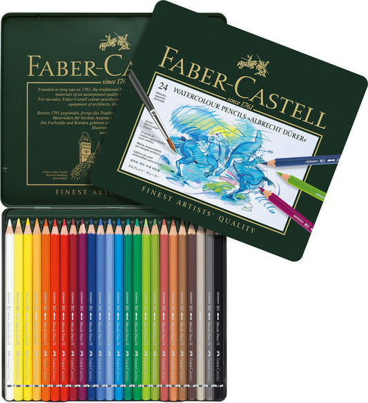 Faber Castell Fc-117524 Aquarelpotlood Faber-Castell Albrecht Dürer Etui À 24 Stuks Default Title Aquarelpotloden Joy&Bloom