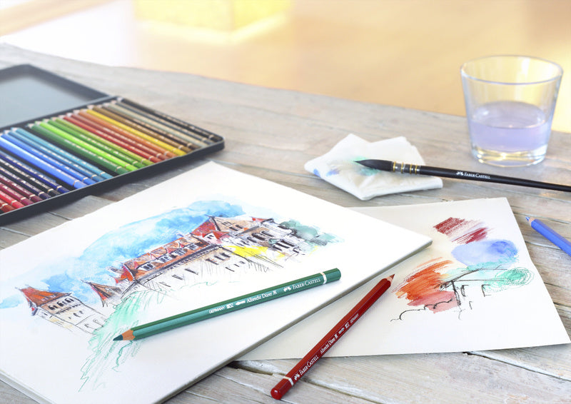 Faber Castell Fc-117524 Aquarelpotlood Faber-Castell Albrecht Dürer Etui À 24 Stuks Aquarelpotloden Joy&Bloom