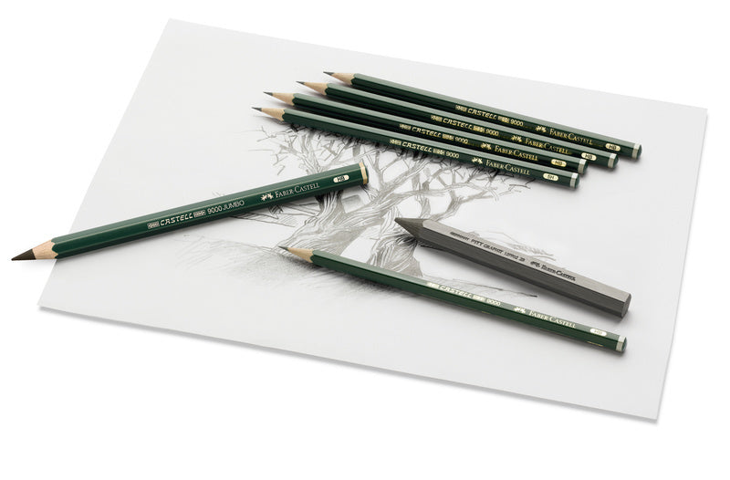Faber Castell Fc-119063 Potlood 9000 Bliketui A 6 Stuks Grafietpotloden Joy&Bloom