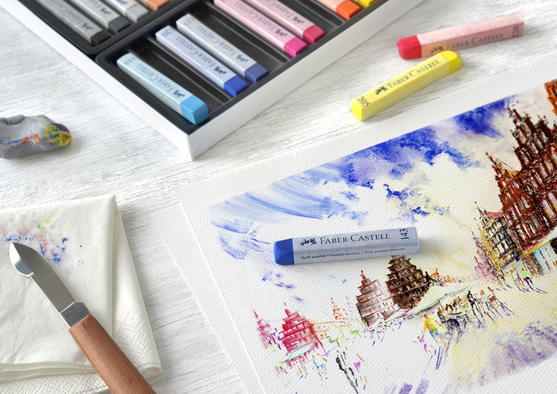 Faber Castell Fc-128336 Pastelkrijt Creative Studio Softpastel 36 Delig Etui Pastelkrijt Joy&Bloom