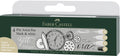 Faber Castell Fc-167151 Tekenstift Faber-Castell Set Pitt Artist Pen Zwart En Wit Default Title Tekenen Joy&Bloom
