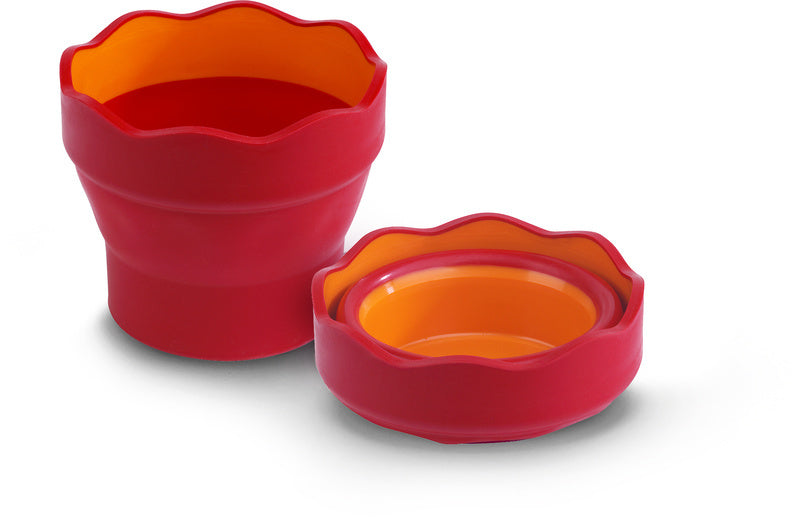 Faber Castell Fc-181517 Watercup Clic &Amp; Go Roze/Oranje Schilderen Joy&Bloom