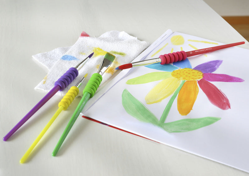 Faber Castell Fc-481600 Penselenset Plastic 4 Stuks Schilderen Joy&Bloom