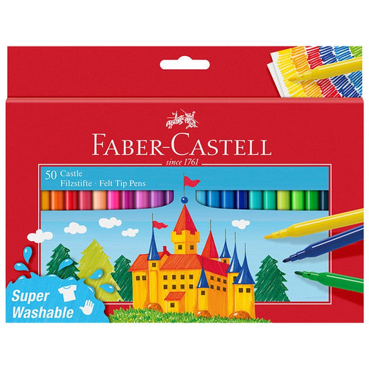 Faber Castell Fc-554204 Viltstiften 50 Stuks Default Title Viltstiften Joy&Bloom