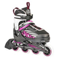 Hudora Inline Skates 29-32 Zwart/Roze Default Title Skates/Rolschaatsen Joy&Bloom