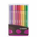 Stabilo Pen 68 In 20 Kleuren Antraciet/Roze Default Title Pennen Joy&Bloom