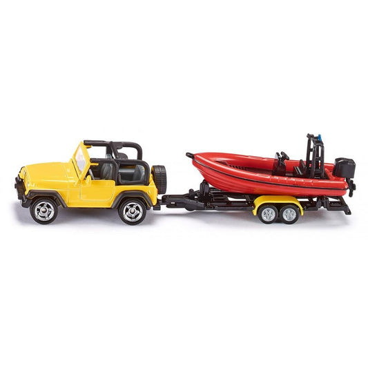 Siku 1658 Jeep Met Boot Default Title Siku Joy&Bloom