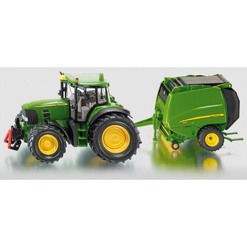 Siku 1665 John Deere + Balenpers Default Title Siku Joy&Bloom