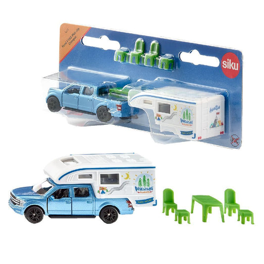 Siku 1693 Ford F150 Pick-Up Camper Default Title Siku Joy&Bloom