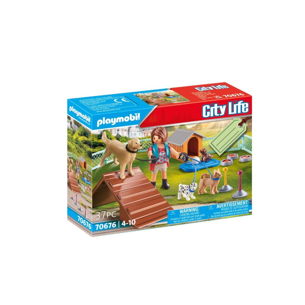 Playmobil 70676 City Life Gift Set Hondentrainster Playmobil City Life Joy&Bloom