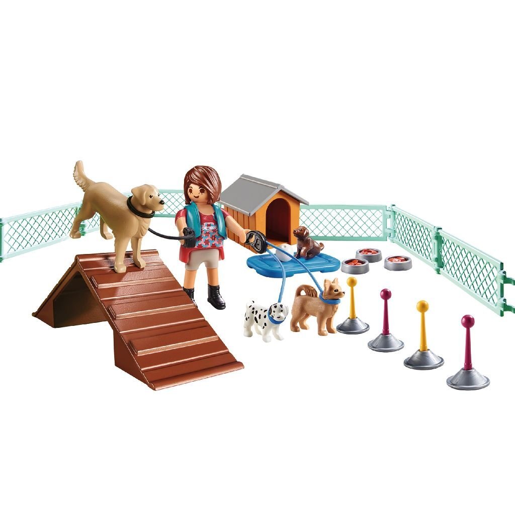 Playmobil 70676 City Life Gift Set Hondentrainster Playmobil City Life Joy&Bloom