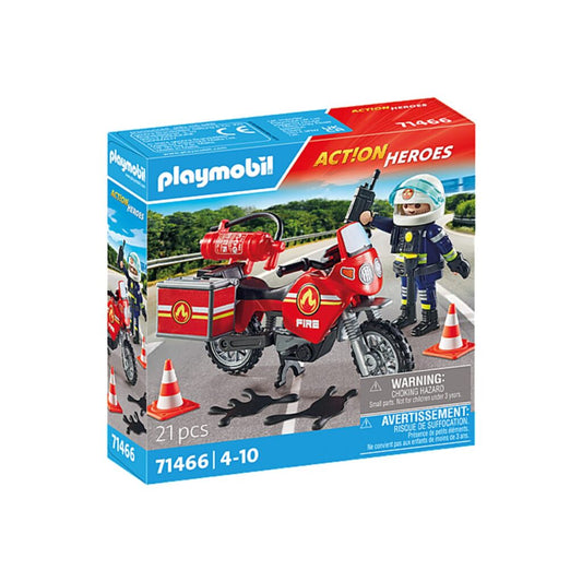 Playmobil 71466 Action Heroes Brandweer Op De Plaats Van Het Ongeval Default Title Playmobil Action Heroes Joy&Bloom