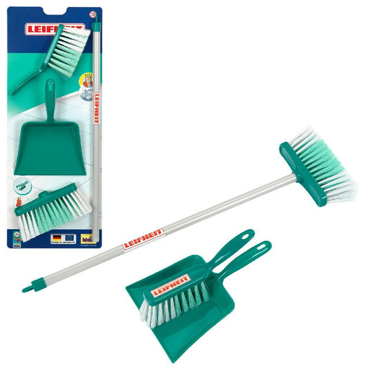 Theo Klein Leifheit Speelgod Veegset Turquoise Default Title Huishouden & Keuken Joy&Bloom