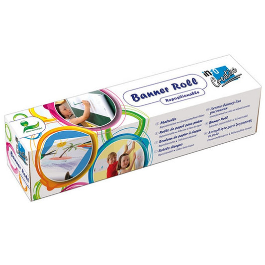 Info Notes Zelfklevende Tekenrol Blanco 30Cmx12,2M Default Title Kleuren Diversen Joy&Bloom
