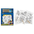 Paw Patrol Kleurboek Met 6 Kleurpotloden Default Title Kleurboeken Joy&Bloom