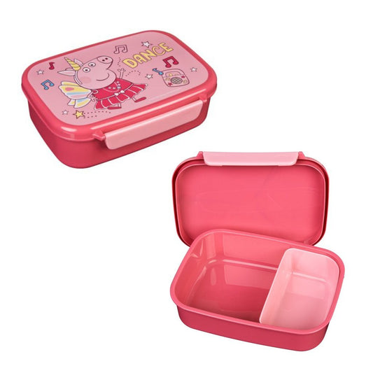 Peppa Pig Lunchbox Roze Default Title Schoollunch Joy&Bloom
