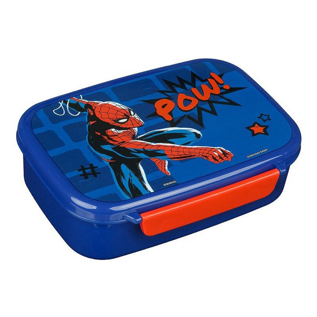Spiderman Lunchbox Blauw/Rood Default Title Schoollunch Joy&Bloom