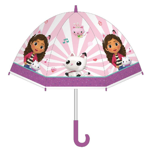 Gabby's Dollhouse Gabbys Dollhouse Kinderparaplu 69 Cm Paars Default Title Gabby's Dollhouse Joy&Bloom
