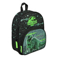 Overige Merken Jurassic World Rugtas 30.5X25.5X10 Cm Zwart/Groen Default Title Rugzakken en Tassen Joy&Bloom