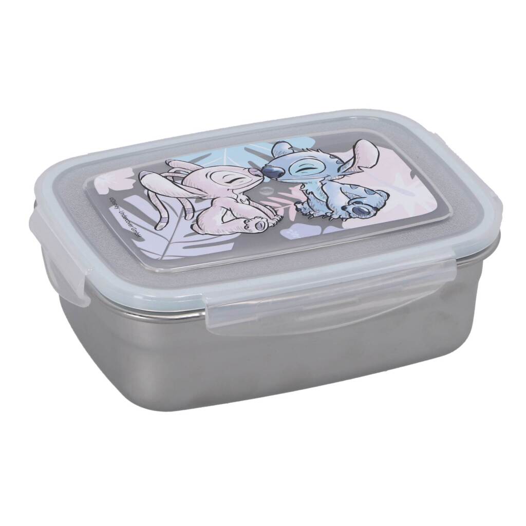 Disney Stitch Lunchbox Rvs Default Title Schoollunch Joy&Bloom