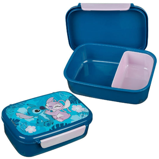 Disney Stitch Lunch Box Blauw/Lila Default Title Schoollunch Joy&Bloom