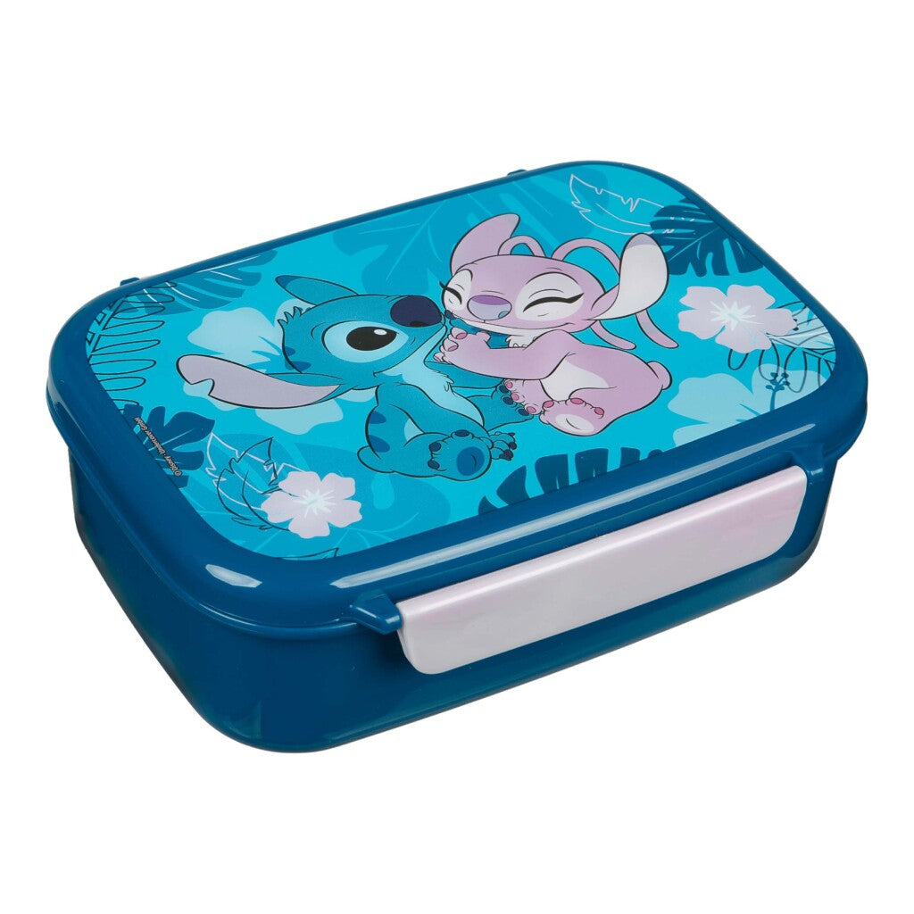 Disney Stitch Lunch Box Blauw/Lila Schoollunch Joy&Bloom
