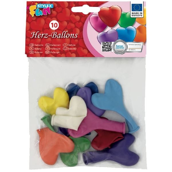 Stylex Ballonnen Hart 10 Stuks Default Title Ballonnen Joy&Bloom