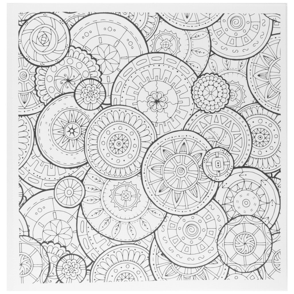 Stylex Kleurboek Volwassen 24X24 Cm Kleurboeken Joy&Bloom