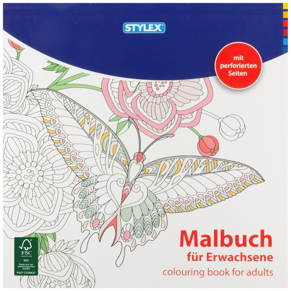 Stylex Kleurboek Volwassen 24X24 Cm Kleurboeken Joy&Bloom