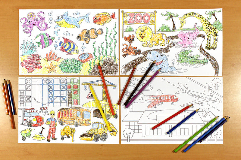 Info Notes In-8719-08 Kleurboek 300Mm X 200Mm Colouring Book Kleurboeken Joy&Bloom