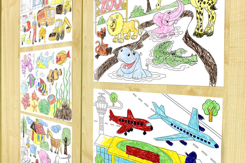 Info Notes In-8719-08 Kleurboek 300Mm X 200Mm Colouring Book Kleurboeken Joy&Bloom