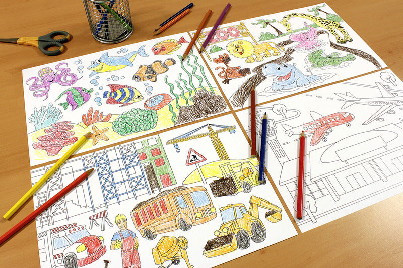Info Notes In-8719-08 Kleurboek 300Mm X 200Mm Colouring Book Kleurboeken Joy&Bloom