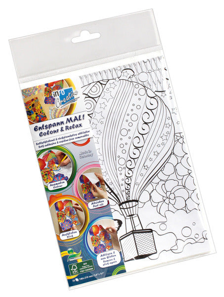 Info Notes In-8722-08 Creative Kleurvel A5 Colour & Relax Voor Volwassenen Default Title Kleurboeken Joy&Bloom